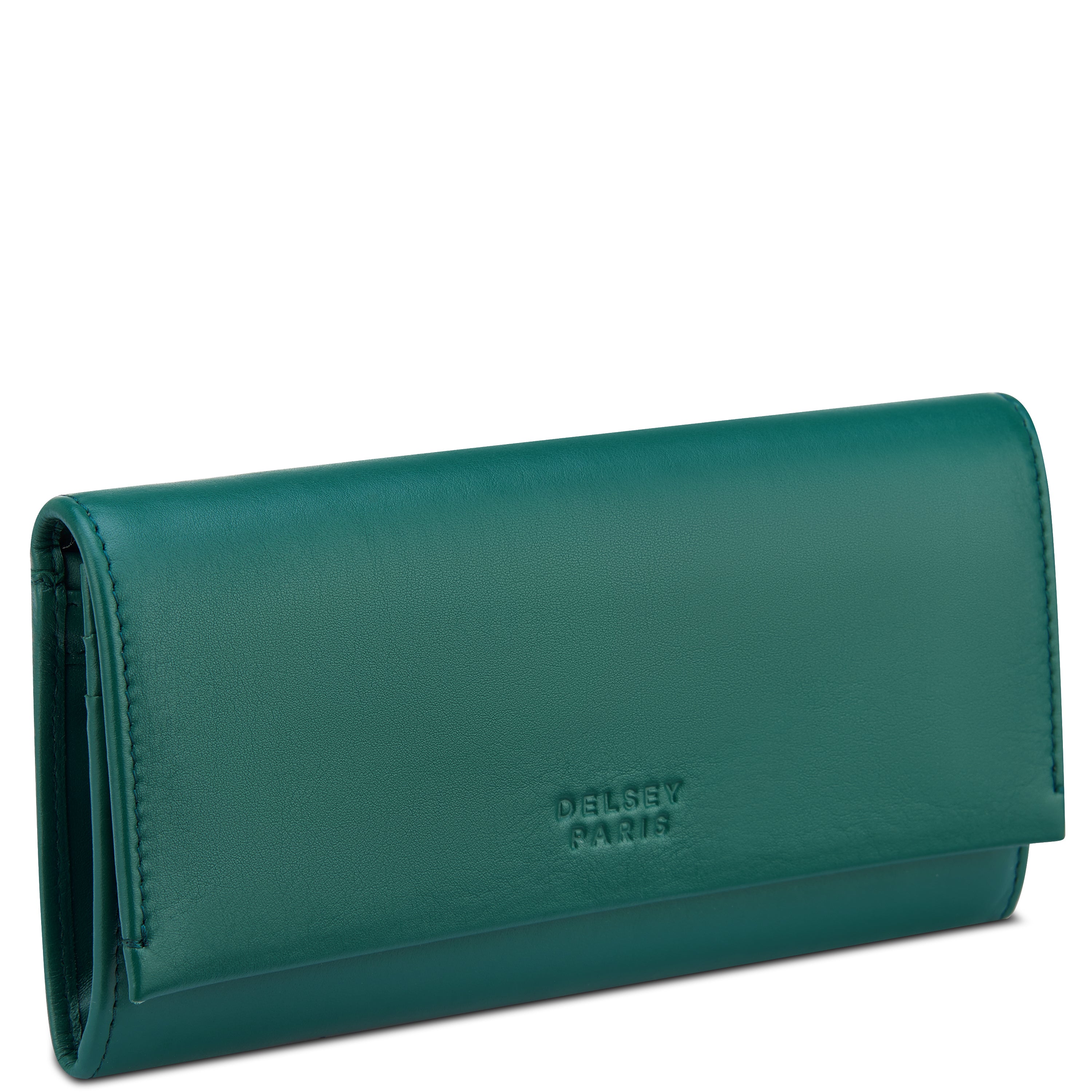 delsey-paris-le-cuir-lisse-geldb-rse-leder-gr-n image 6