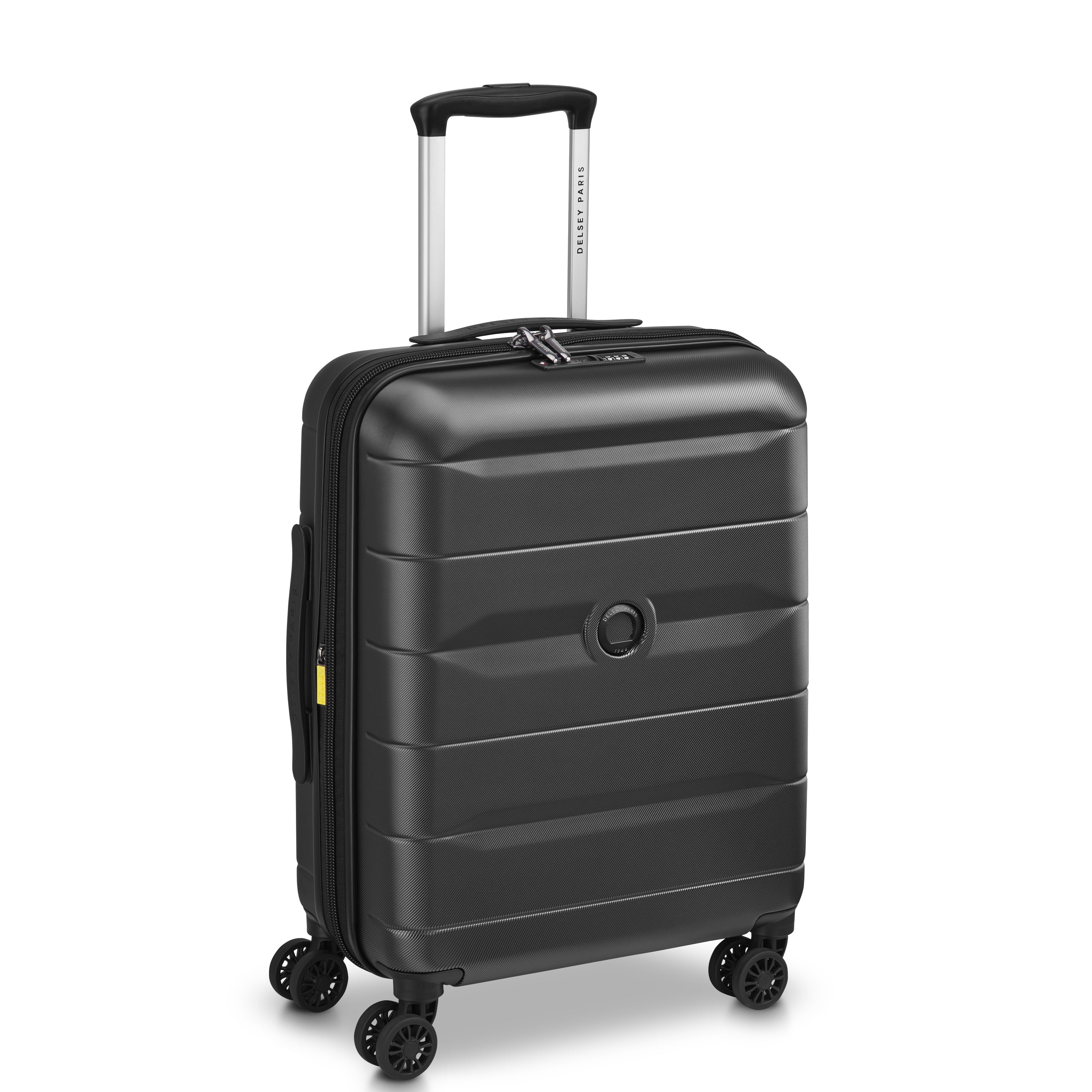 delsey-comete-4-kabinenkoffer-55cm-schwarz-erweiterbar image 2