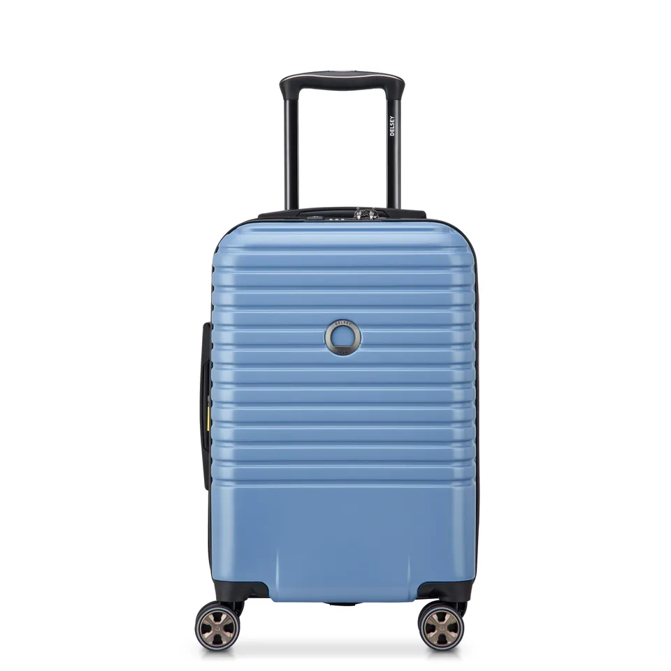 delsey-caumartin-plus-kabinenkoffer-55-cm-erweiterbar-zinkblau image 1